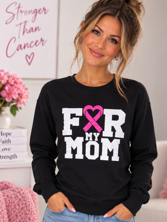 Gildan Tops - NWT 'For My Mom' Small Oversized Lightweight Sweatshirt